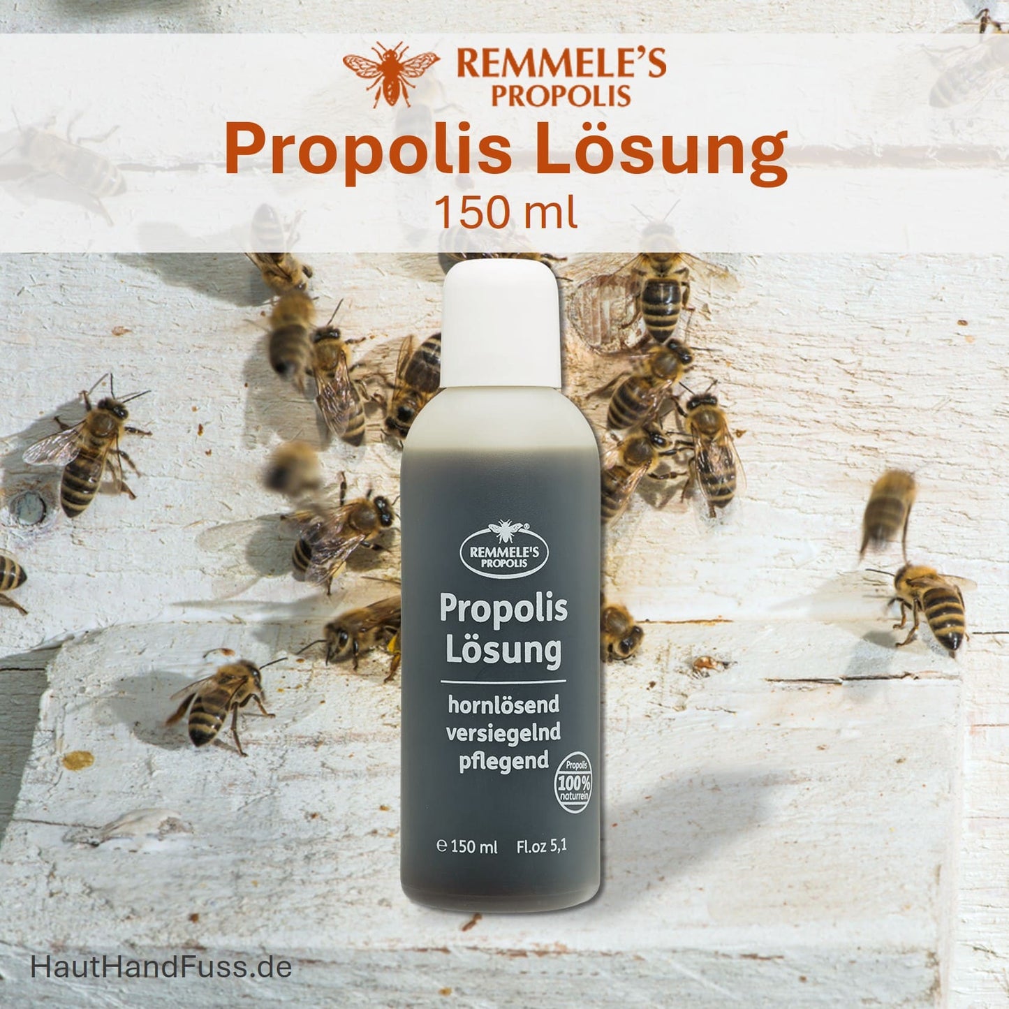 Original Propolis Lösung 150 ml von Remmele bei HautHandFuss.de