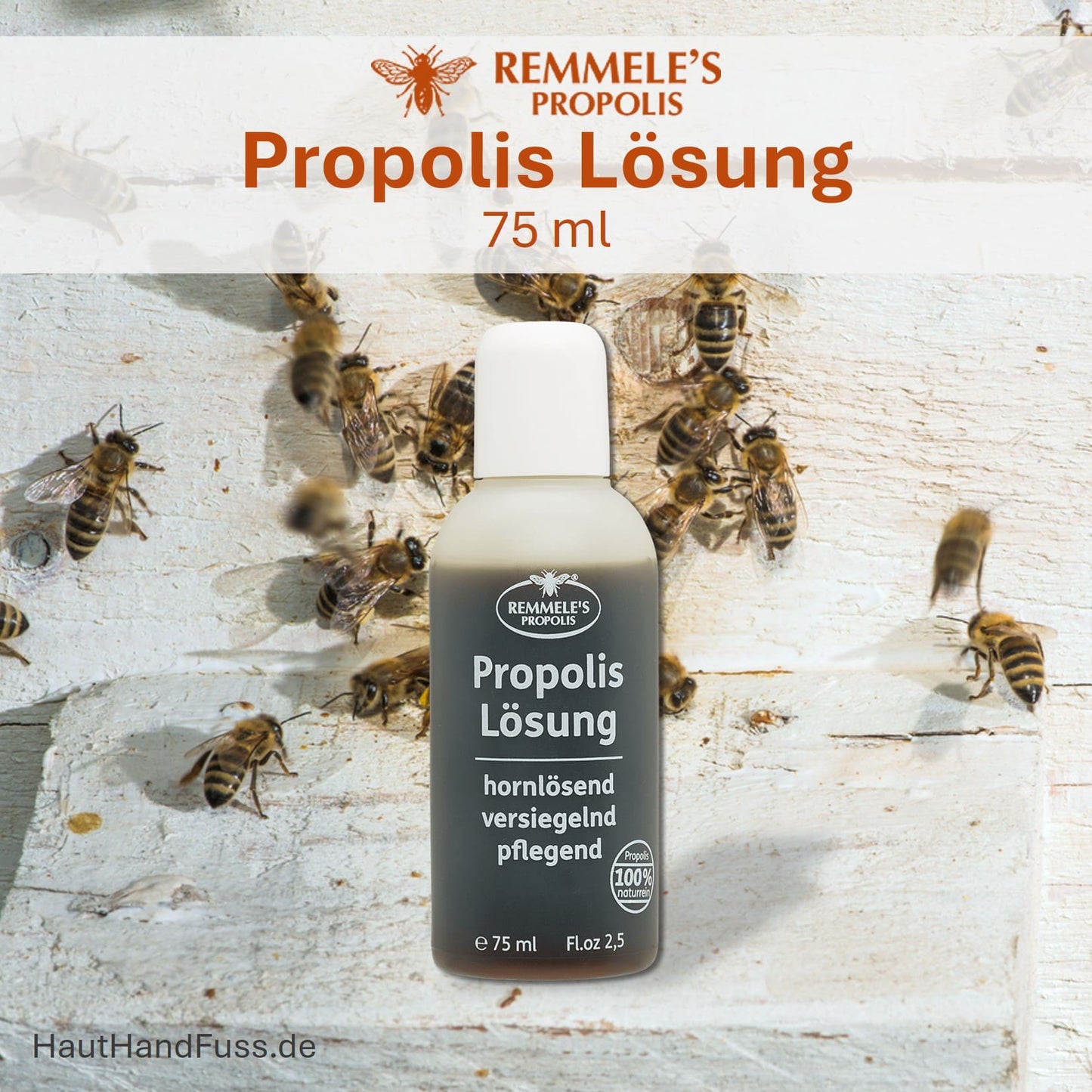 Original Propolis Lösung 75 ml von Remmele bei HautHandFuss.de