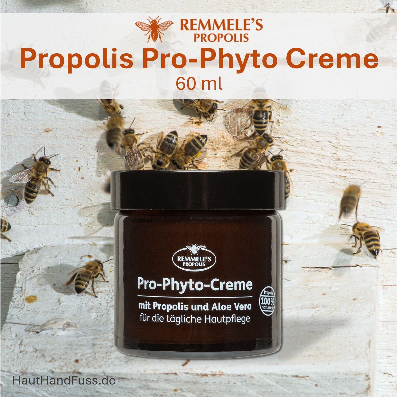 Propolis Pro-Phyto Creme 60 ml von Remmele bei HautHandFuss.de