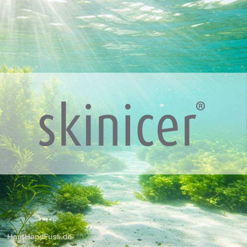 Skinicer Spezialpflege mit Patentwirkstoff Spiralin von Ocean Pharma bei HautHandFuss.de