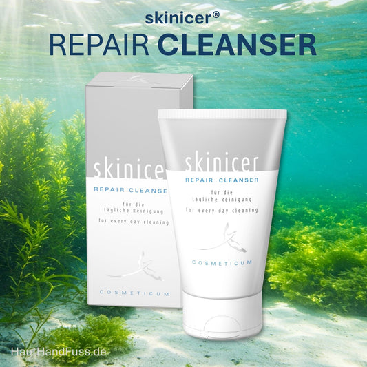 Skinicer Repair Cleanser Familie bei HautHandFuss.de