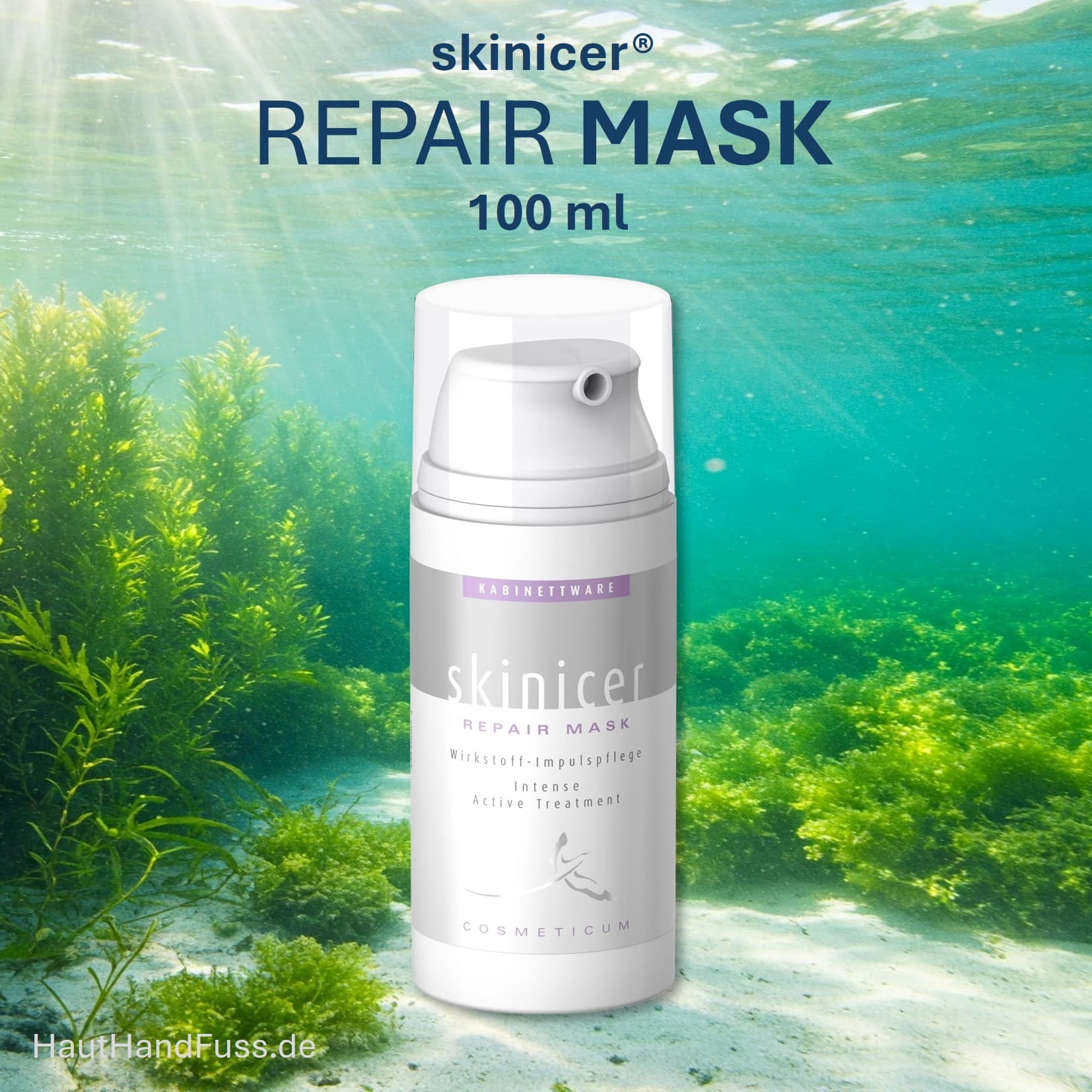 skinicer Repair Mask 100 ml Hautbalance durch Tiefenimpulspflege bei HautHandFuss.de
