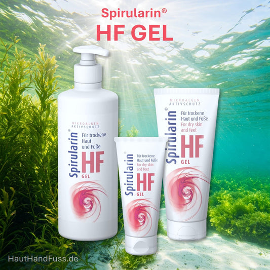 Spirularin HF GEL erfrischende Hautpflege mit Tiefenwirkung  bei hauthandfuss.de