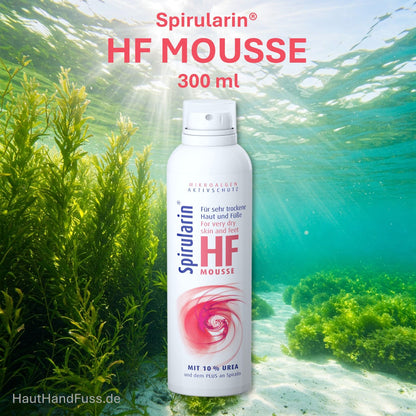 Spirularin HF MOUSSE 300 ml für extrem trockene Haut bei hauthandfuss.de