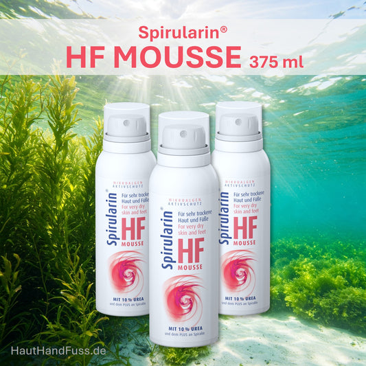 Spirularin HF MOUSSE 375 ml für extrem trockene Haut bei hauthandfuss.de