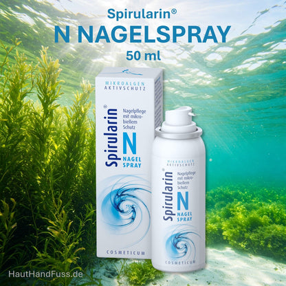 Spirularin N Nagelspray 50 ml bei pilzempfindlichen Nägeln bei hauthandfuss.de