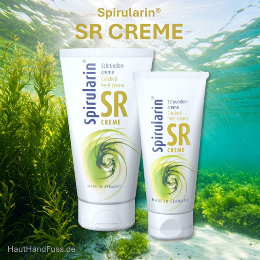Spirularin SR Creme extremer Hornhaut und rissigen Fersen bei hauthandfuss.de