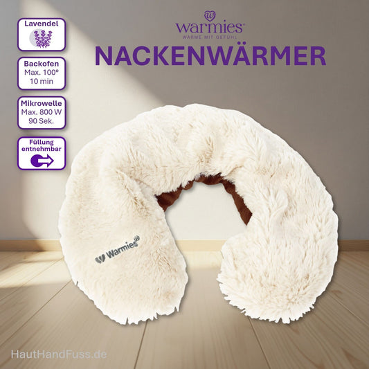 Warmies® Wärmeprodukt Nackenwärmer beige bei HandHautFuss.de