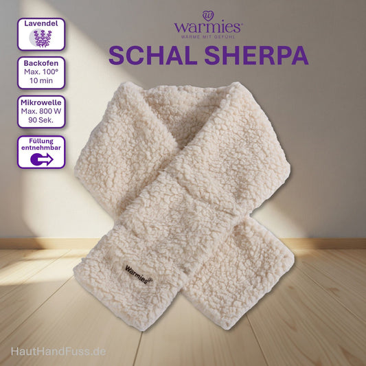 Warmies® Wärmeprodukt SchalSherpa bei HandHautFuss.de
