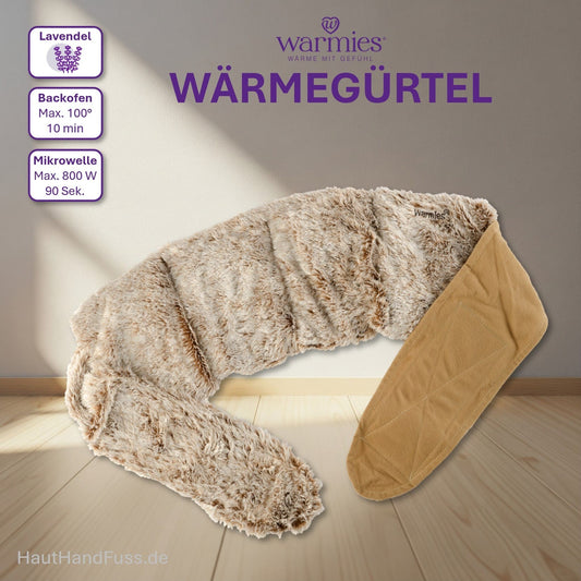 Warmies® Wärmeprodukt Wärmegürtel meliert bei HandHautFuss.de