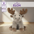 Warmies® Heatable Plush Toy ELK - Cuddly Toy with Lavender Scent