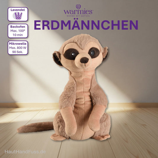 Warmies® Wärmestofftier Erdmännchen zum Kuscheln bei HandHautFuss.de