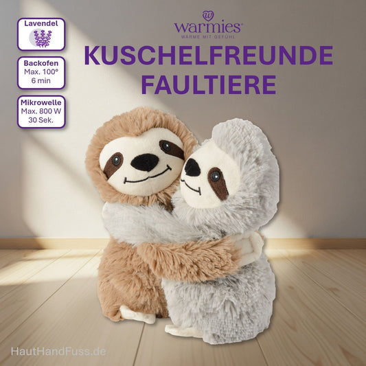 Warmies® Wärmestofftier Kuschelfreunde Faultier zum Kuscheln bei HandHautFuss.de