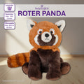 Warmies® Heatable Plush Toy RED PANDA - Cuddly Toy with Lavender Scent