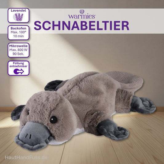 Warmies Wrmetier Schnabeltier bei HautHandFuss.de