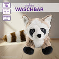 Warmies® Heatable Plush Toy RACCOON - Cuddly Toy with Lavender Scent