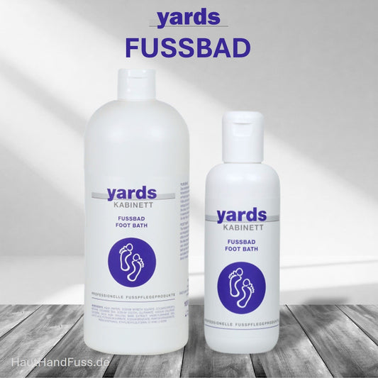 YARDS FUSSBAD Konzentrat belebt müde Füße von HautHandFuss.de