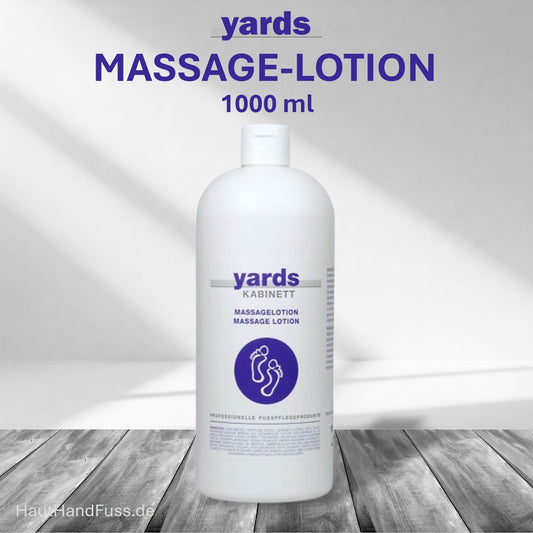 YARDS MASSAGE LOTION 1000 ml bei HautHandFuss.de
