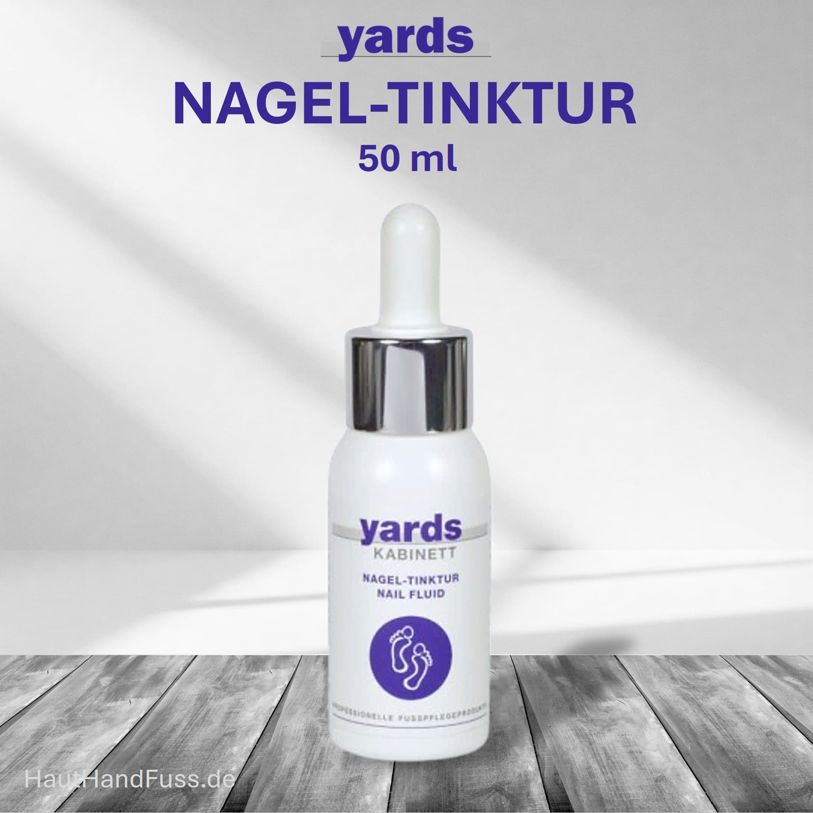 YARDS NAGEL-TINKTUR 50 ml mit Keratin bei brüchigen Nägeln bei HautHandFuss.de
