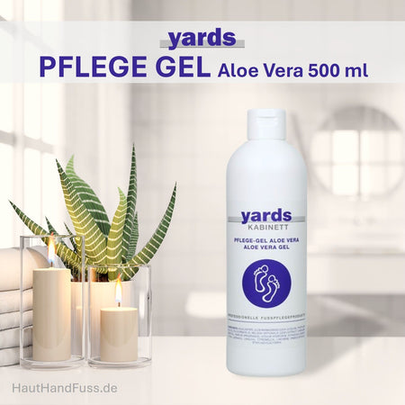 yards PFLEGE-GEL Aloe Vera - Feuchtigkeitspflege fr trockene Fe