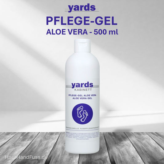 YARDS PFLEGE-GEL Aloe Vera 500 ml Fußerfrischung für trockene empfindliche Füße bei HautHandFuss.de