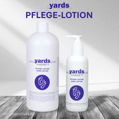 Yards Pflege Lotion für schnell einziehende tägliche Fußpflege bei HautHandFuss.de