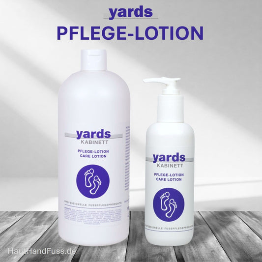 Yards Pflege Lotion für schnell einziehende tägliche Fußpflege bei HautHandFuss.de