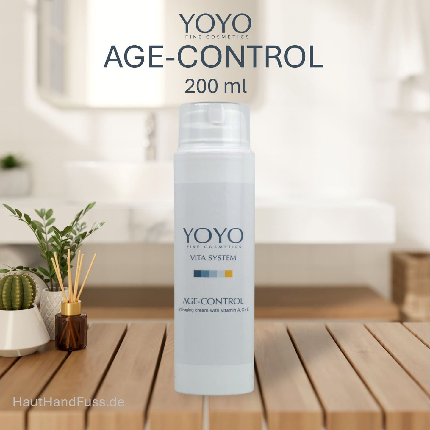 YOYO Age Control 200 ml intensive 24h-Feuchtigkeitscreme bei HautHandFuss.de