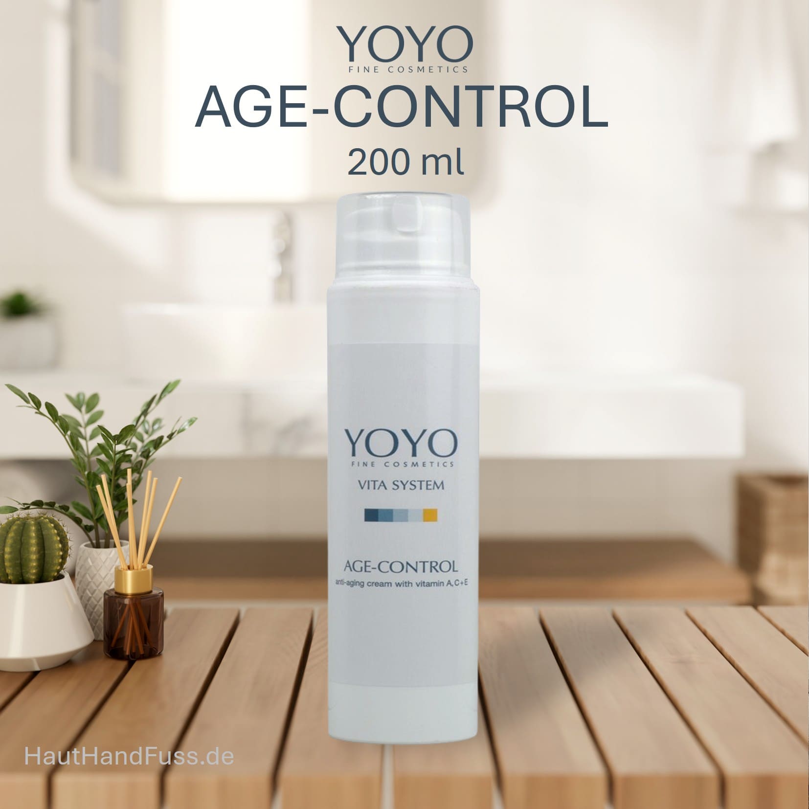 YOYO Age Control 200 ml intensive 24h-Feuchtigkeitscreme bei HautHandFuss.de