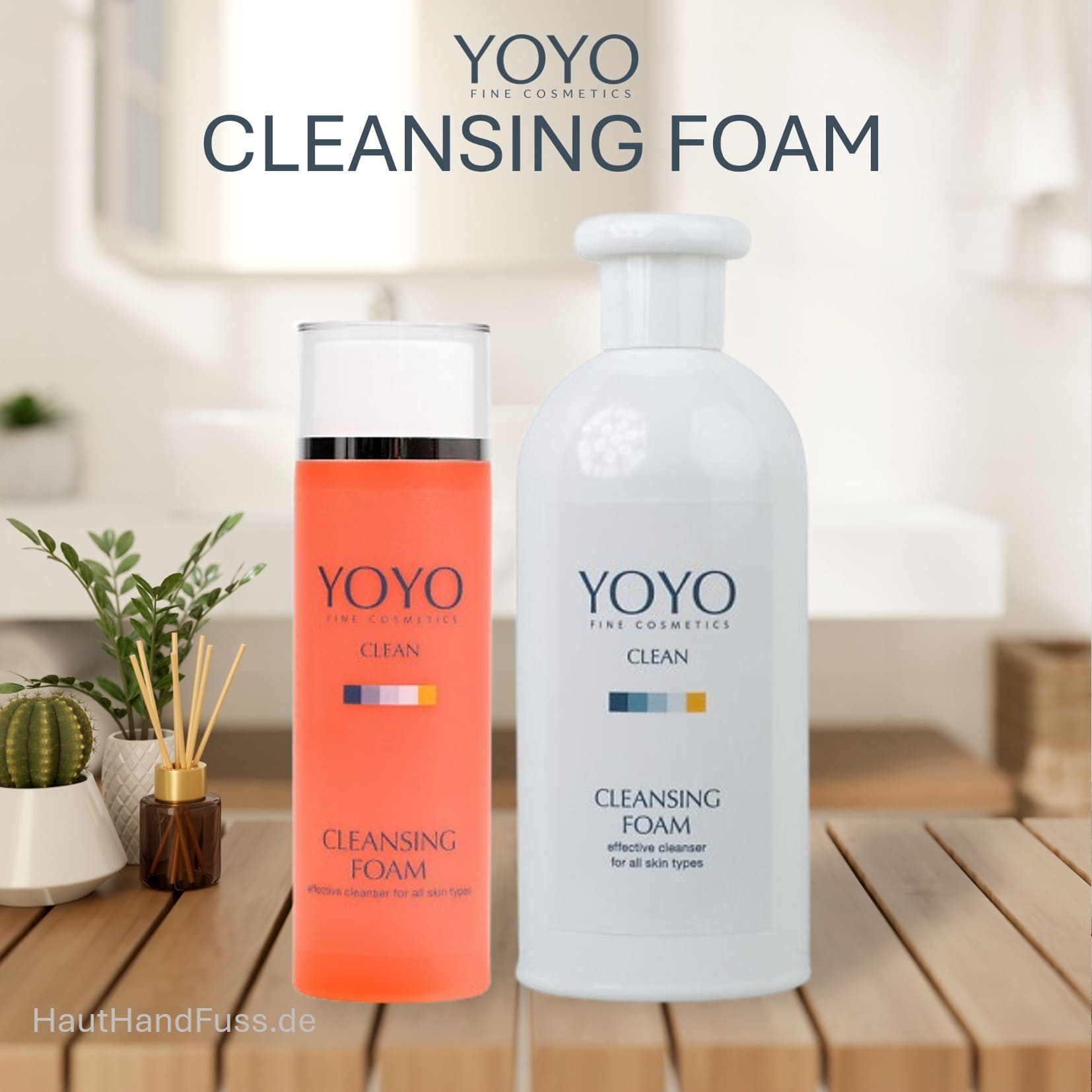 YOYO Cleansing Foam seifenfreies Gesichtsreinigungsgel bei HautHandFuss.de