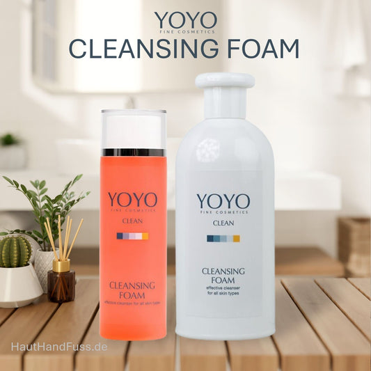 YOYO Cleansing Foam seifenfreies Gesichtsreinigungsgel bei HautHandFuss.de