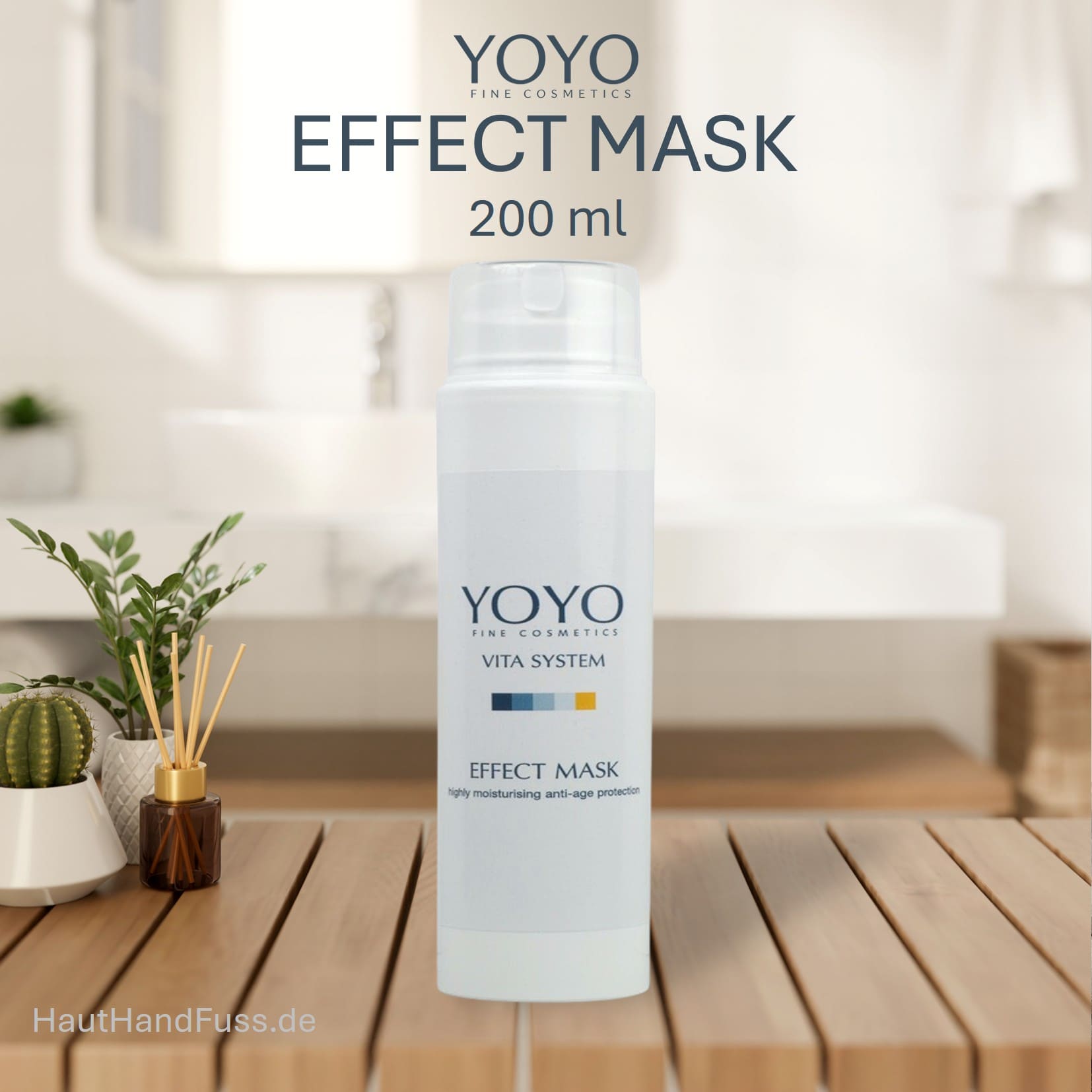 YOYO Effect Mask 200 ml für Spannkraft und Hautelastizität bei HautHandFuss.de