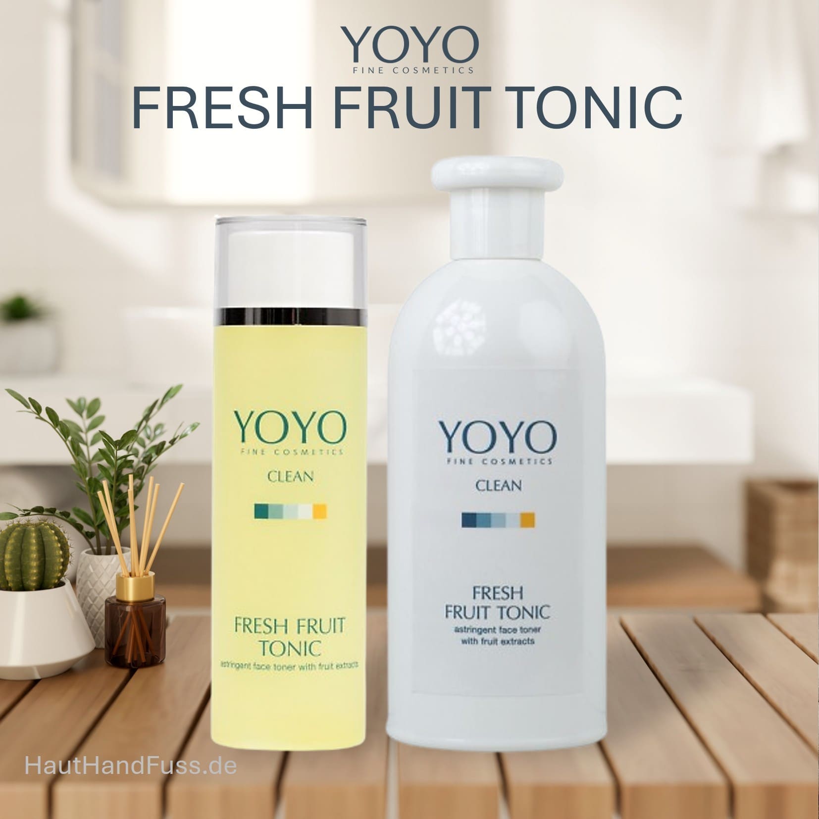 YOYO Fresh Fruit Tonic frisch-fruchtiges Gesichtswasser zur Hautbildverfeinerung bei HautHandFuss.de
