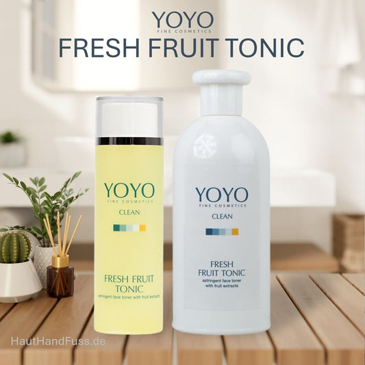 YOYO Fresh Fruit Tonic frisch-fruchtiges Gesichtswasser zur Hautbildverfeinerung bei HautHandFuss.de