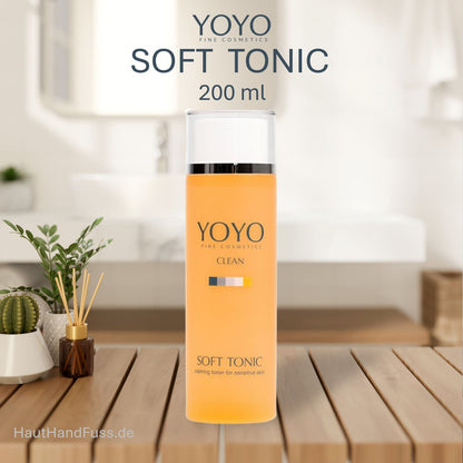 YOYO Soft Tonic 200 ml  alkoholfreies Gesichtswasser bei HautHandFuss.de