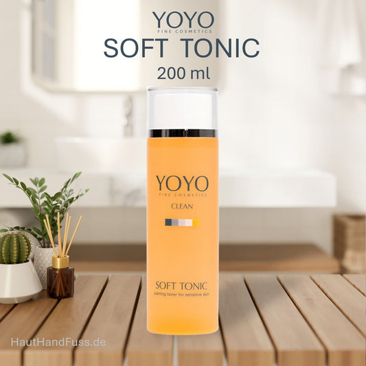 YOYO Soft Tonic 200 ml  alkoholfreies Gesichtswasser bei HautHandFuss.de