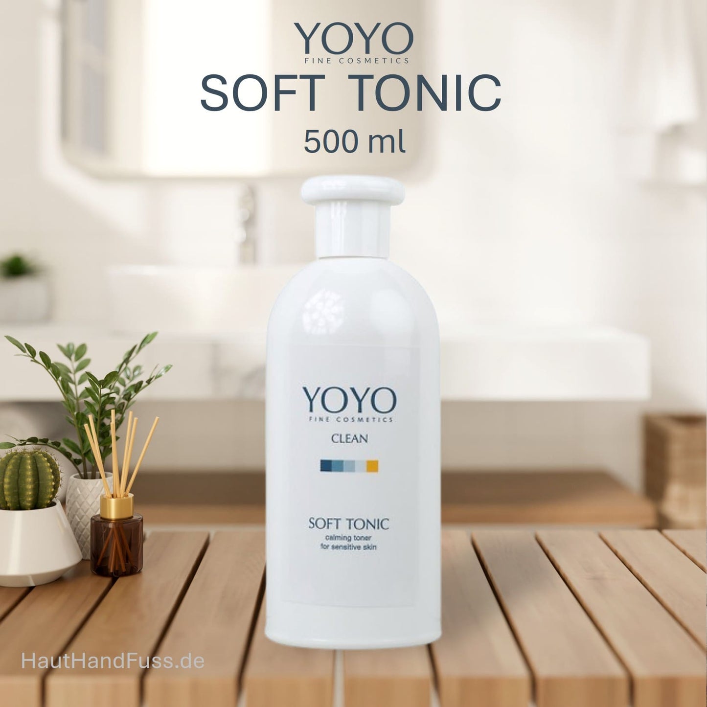 YOYO Soft Tonic 500 ml alkoholfreies Gesichtswasser bei HautHandFuss.de